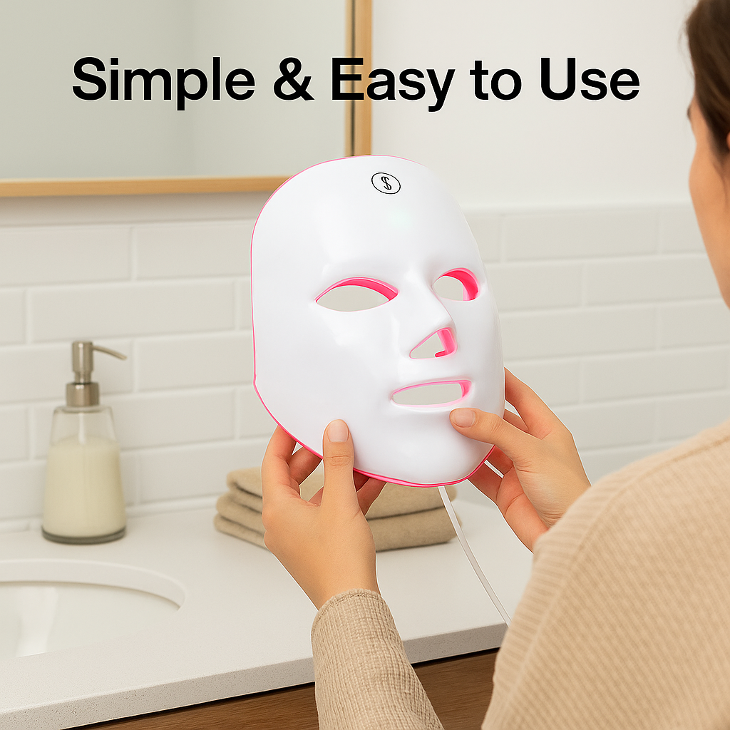 RevyaSkin "DermaLight" LED Face Mask