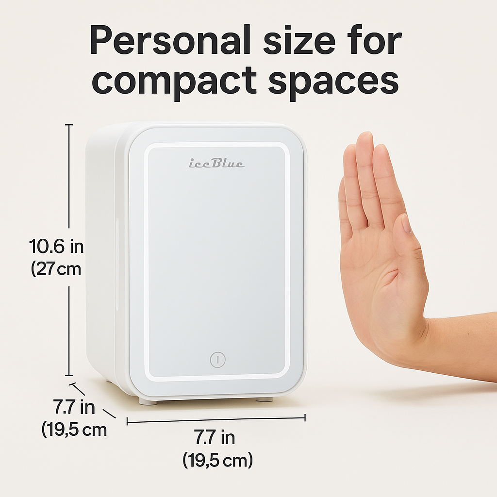 RevyaChill™ IceBlue Beauty Fridge