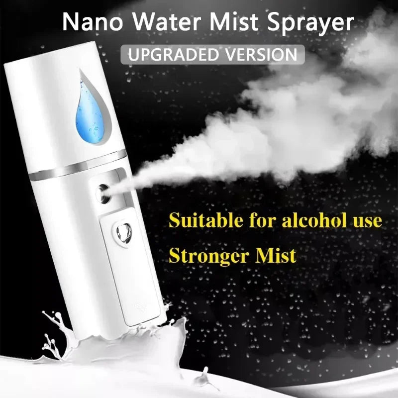 Mini Nano Mist Sprayer – On-the-Go Hydration & Glow Booster