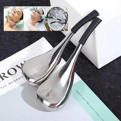 Steel Cryo Globes – Instant Cooling & Depuffing Facial Massage