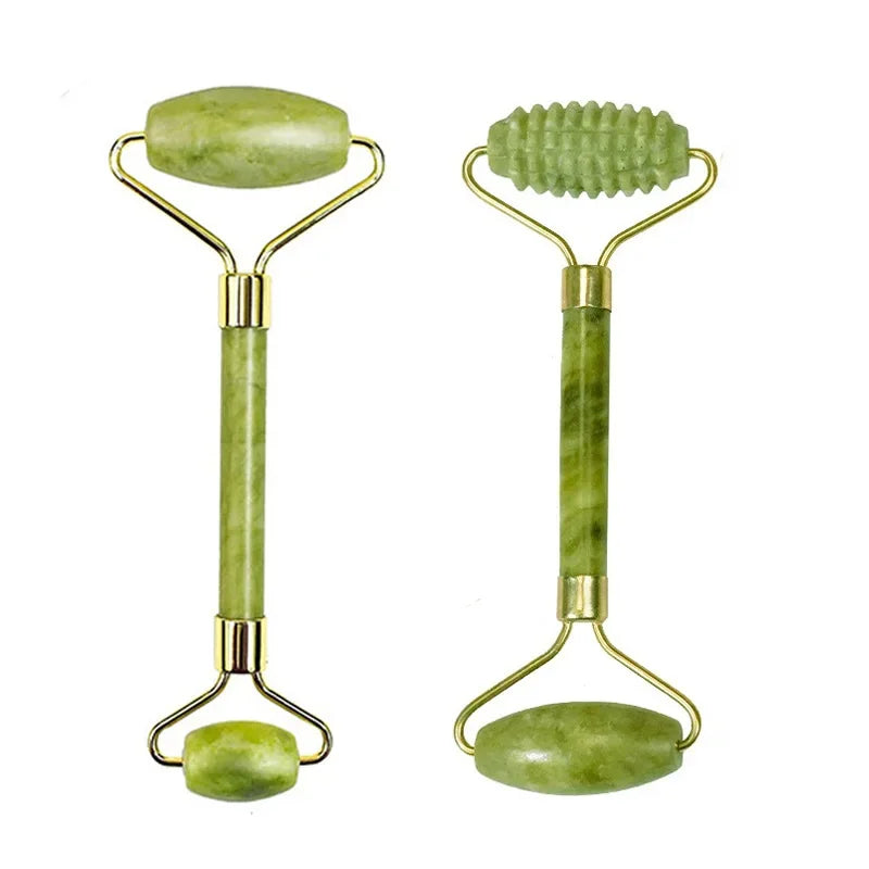 RevyaStone™ Jade Roller & Gua Sha Set