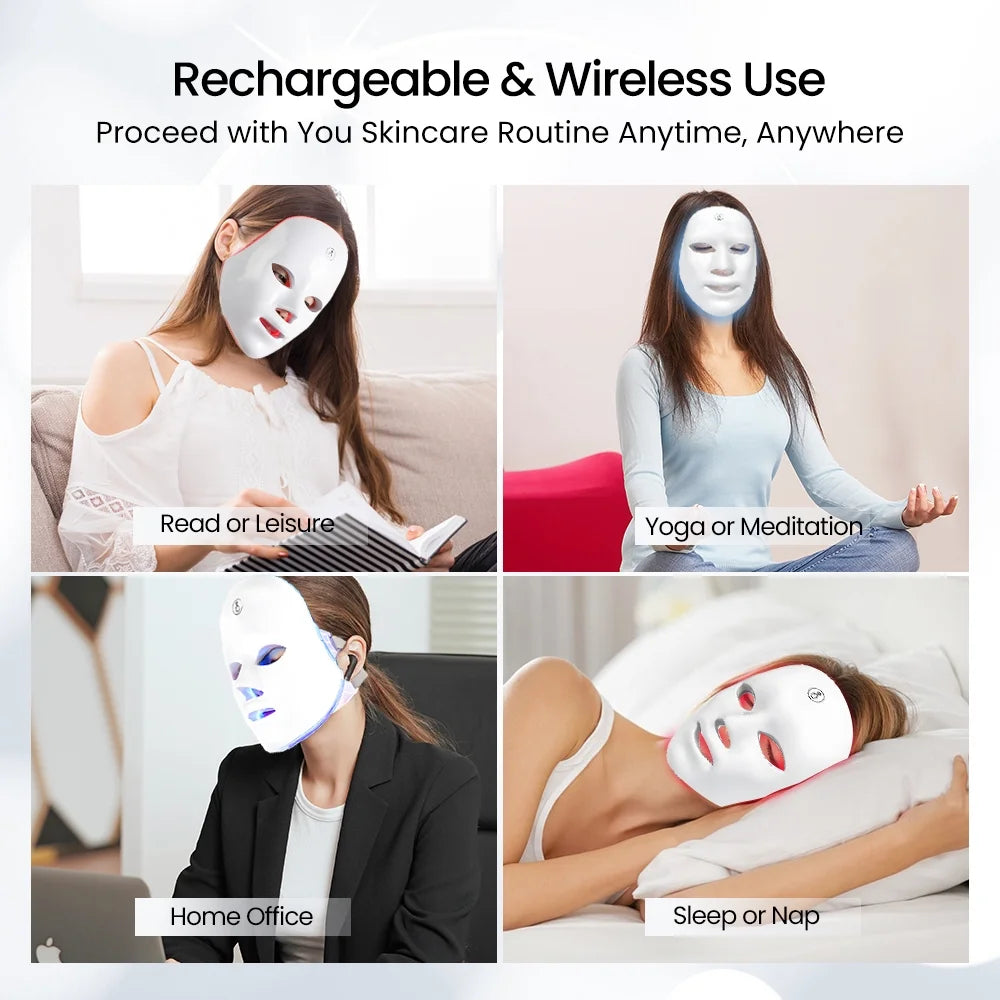 RevyaSkin "DermaLight" LED Face Mask