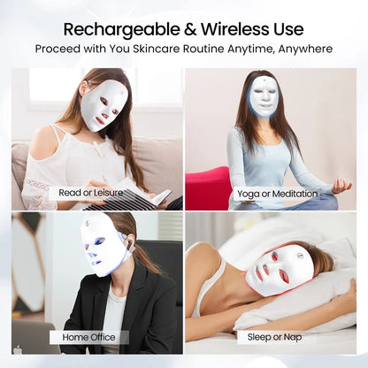 RevyaSkin "DermaLight" LED Face Mask